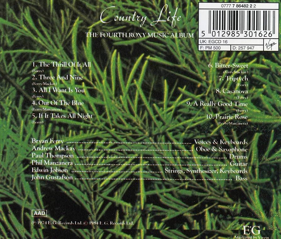 Roxy Music / Country Life UK盤LP Roxy Music / Country Life UK盤LP - メルカリ